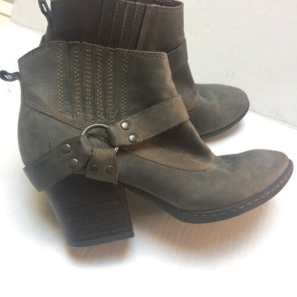 born gray ankle boots